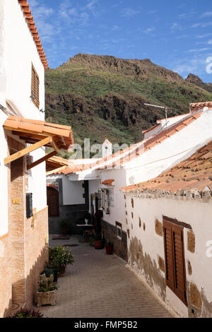 Fataga, Gemeinde San Bartolomé de Tirajana, Gran Canaria, Kanarische Inseln, Spanien Stockfoto