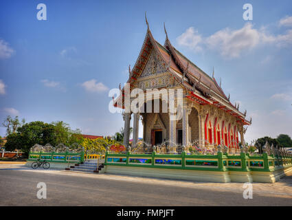 Lokalen buddhistischen Tempel in Thailand SE Asien Stockfoto