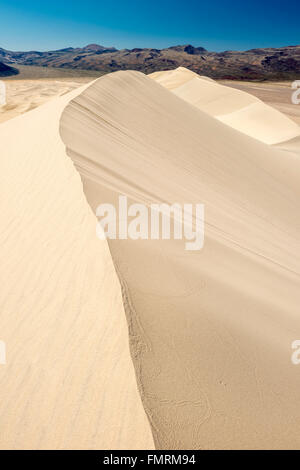 Eureka Valley Sanddünen im Death Valley Nationalpark, Kalifornien Stockfoto