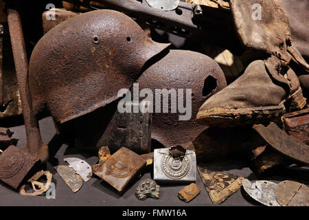 Zweiten Weltkrieg bleibt Stockfoto