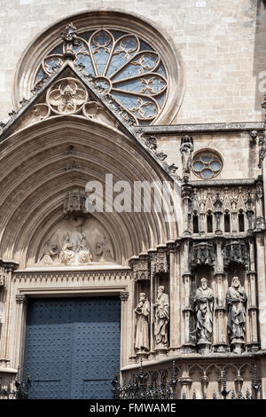 Vilafranca del Penedès, Basílica de Santa María.Catalonia,Spain. Stockfoto