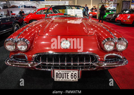 Sport Auto Chevrolet Corvette (C1), 1960. Stockfoto