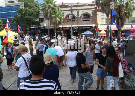 Sydney, Australien. 13. März 2016. Das portugiesische Festival fand in Sydneys Little Portugal Nachbarschaft von Petersham. Bildnachweis: 2016 Richard Milnes/Alamy Live-Nachrichten Stockfoto