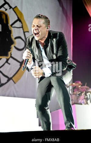 Sheffield, UK. 12. März 2016. John Newman Live in Concert-Credit: Robin Burns/Alamy Live-Nachrichten Stockfoto