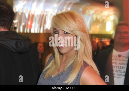 Prelinale-Party vor 66. jährlichen internationalen Filmfestspiele Berlin (Berlinale) am Academie Lounge Featuring: Annemarie Eilfeld Where: Berlin, Deutschland bei: 11. Februar 2016 Stockfoto