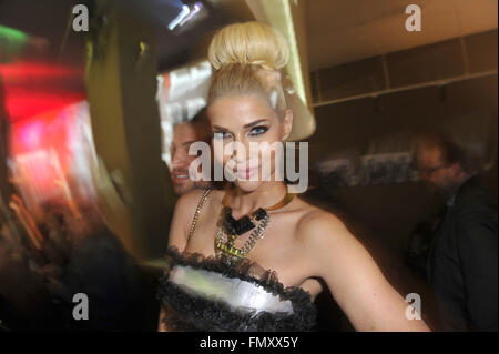 Prelinale-Party vor 66. jährlichen internationalen Filmfestspiele Berlin (Berlinale) am Academie Lounge Featuring: Micaela Schäfer wo: Berlin, Deutschland bei: 11. Februar 2016 Stockfoto