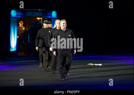 Barclaycard Arena, Birmingham, UK. 13. März 2016. Yonex All England Open Badminton Championships. Richter kommen Herren Einzel Finale, Credit: Action Plus Sport/Alamy Live News Stockfoto