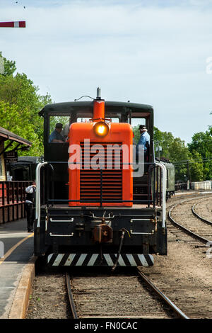 Essex, CT, USA. 24 th Mai 2015. Connecticut Valley Railroad Train Dampflok in Essex, Connecticut, USA am 24 Mai 201 Stockfoto