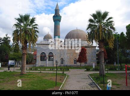 Grüne Moschee Yesil Cami in Iznik, Türkei. Stockfoto