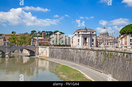 Der Petersdom in Rom, Italien Stockfoto