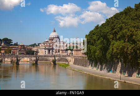 Der Petersdom in Rom, Italien Stockfoto