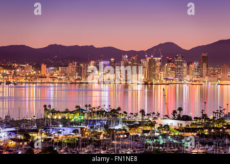 San Diego, Kalifornien, USA Stadtbild. Stockfoto