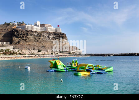 Playa de Amadores, Gran Canaria, Kanarische Inseln, Spanien Stockfoto