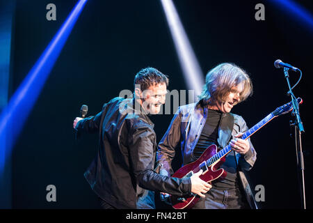 Wet Wet Wet - die große Bild-Tour - die Metro Arena, Newcastle Upon Tyne auf Freitag, 11. März 2016 Stockfoto