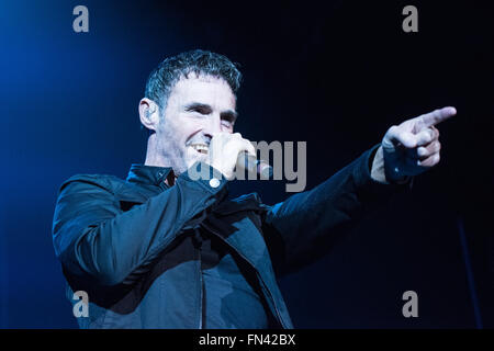 Wet Wet Wet - die große Bild-Tour - die Metro Arena, Newcastle Upon Tyne auf Freitag, 11. März 2016 Stockfoto