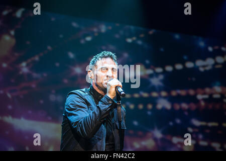 Wet Wet Wet - die große Bild-Tour - die Metro Arena, Newcastle Upon Tyne auf Freitag, 11. März 2016 Stockfoto