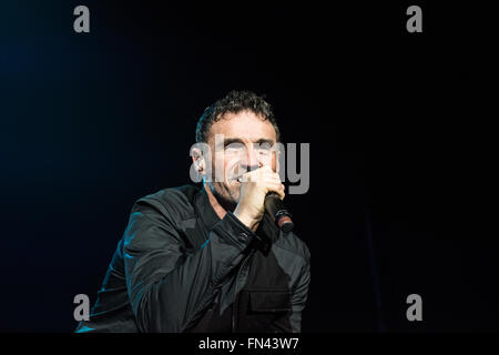 Wet Wet Wet - die große Bild-Tour - die Metro Arena, Newcastle Upon Tyne auf Freitag, 11. März 2016 Stockfoto