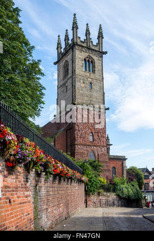 St. Julians Kirche von Fish Street, Shrewsbury, Shropshire, England, Vereinigtes Königreich. Stockfoto