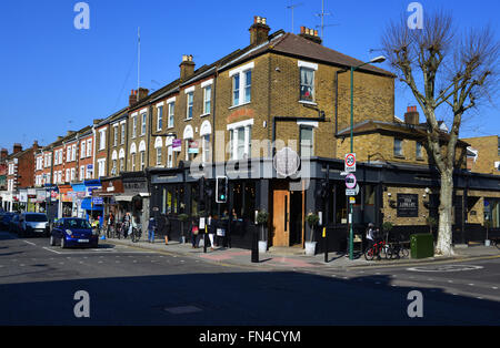 London NW6, Queens Park Salusbury Road Stockfoto