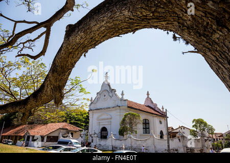 Niederländisch-Reformierte Kirche in Fort Galle, Sri Lanka, Asien Stockfoto