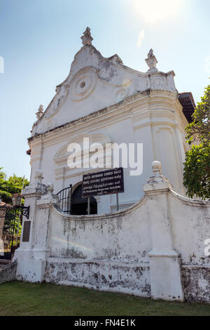 Niederländisch-Reformierte Kirche in Fort Galle, Sri Lanka, Asien Stockfoto