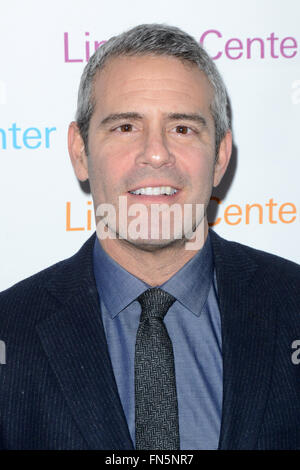 2016 American Songbook Gala - Red Carpet Ankünfte mit: Andy Cohen wo: New York, New York, Vereinigte Staaten von Amerika bei: 11. Februar 2016 Stockfoto