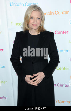 2016 American Songbook Gala - Red Carpet Ankünfte mit: Diane Sawyer wo: New York, New York, Vereinigte Staaten von Amerika bei: 11. Februar 2016 Stockfoto