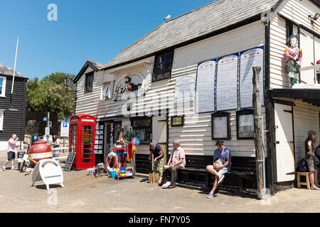 Alten Rettungsboot Haus, Broadstairs, Kent, UK Stockfoto