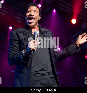 Lionel Richie erklingt in Henley Festival, UK, 9. Juli 2015 Stockfoto