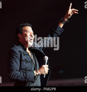 Lionel Richie erklingt in Henley Festival, UK, 9. Juli 2015 Stockfoto