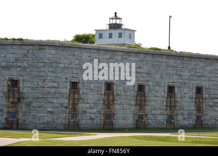 Clarks Point Lighthouse, Massachusetts Stockfoto