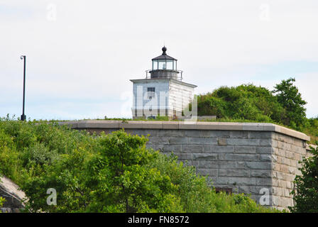 Clarks Point Lighthouse, Massachusetts Stockfoto