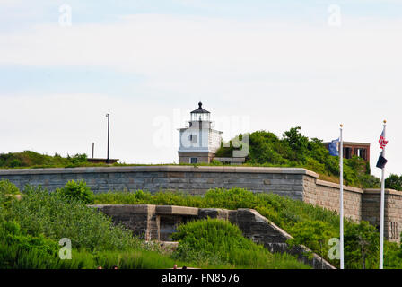 Clarks Point Lighthouse, Massachusetts Stockfoto