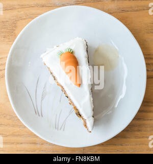 Karotte-Kuchen Stockfoto