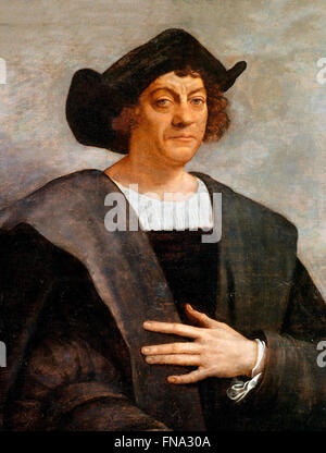 Christopher Columbus von Sebastiano del Piombo Stockfoto