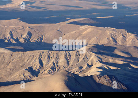 Blick vom Huayna Potosi über das Altiplano Stockfoto