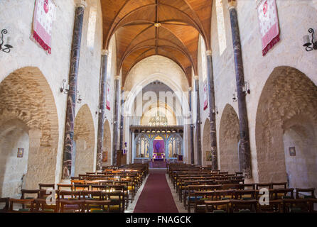 JERUSALEM, ISRAEL - 5. März 2015: Die st. George Anglikaner Kirche vom Ende des 19. Jhdt. Stockfoto