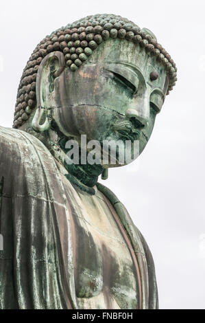 Amida Buddha Kotoku-im buddhistischen Tempel, Kamakura, Präfektur Kanagawa, Japan Stockfoto