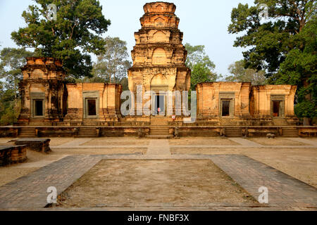 Prasat Kravan Tempel, Angkor archäologischer Park, Siem Reap, Kambodscha Stockfoto
