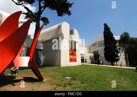 Joan Miró Foundation, Barcelona. Katalonien, Spanien Stockfoto