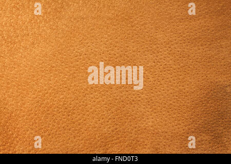 weiches Wildleder Leder Hintergrundtextur hautnah Stockfoto