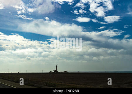 Pigeon Point Leuchtturm entlang der kalifornischen Küste entlang der Autobahn 1 nahe Pescadero Kalifornien Stockfoto