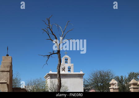 San Xavier Mission Stockfoto