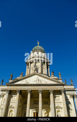 Der französische Dom oder Franzšsischer Dom in Gendarmenmarkt Square Berlin Deutschland Stockfoto