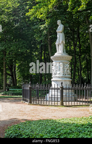 Friedrich der große Denkmal im Tiergarten öffentliche Park im Sommer, Berlin Stockfoto