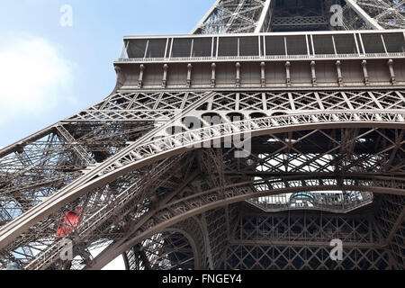 Eiffelturm Paris Frankreich Stockfoto