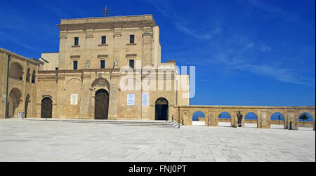 Pietro E Paolo Kirche Basilica Pontificia Capo Santa Maria Di Leuca, Apulien, Süditalien Stockfoto