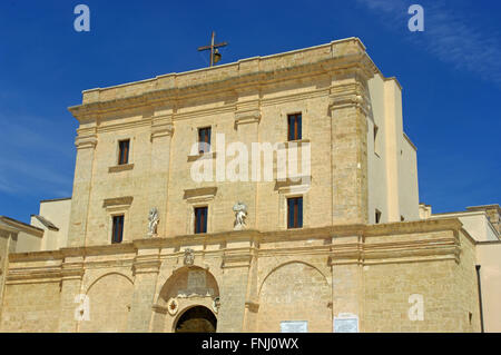 Pietro E Paolo Kirche Basilica Pontificia Capo Santa Maria Di Leuca, Apulien, Süditalien Stockfoto