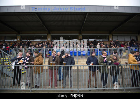 Dulwich Hamlet Football Club, Champion Hill Stadium, Südost-London, England, UK Stockfoto