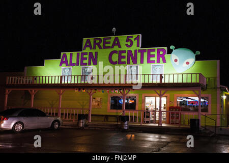 Area 51 Alien Center, Armagosa Valley, Nevada, Vereinigte Staaten von Amerika Stockfoto